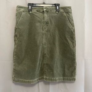 High Sierra Olive Green Skirt